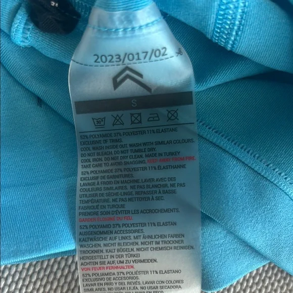 Blue Women's Athletic Shorts - Picture 6 of 8